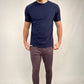 Mens Cotton T-Shirt - Navy Blue