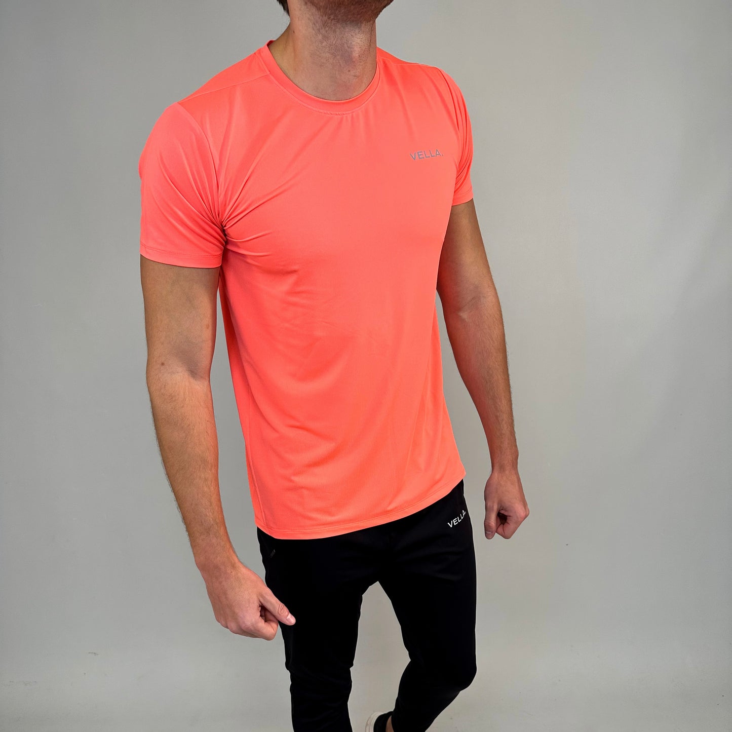 Mens Lightweight T-Shirt - Salmon